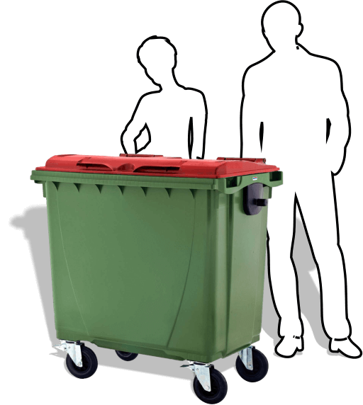 660L Wheelie Bin - The big bin for big waste | Simpro World