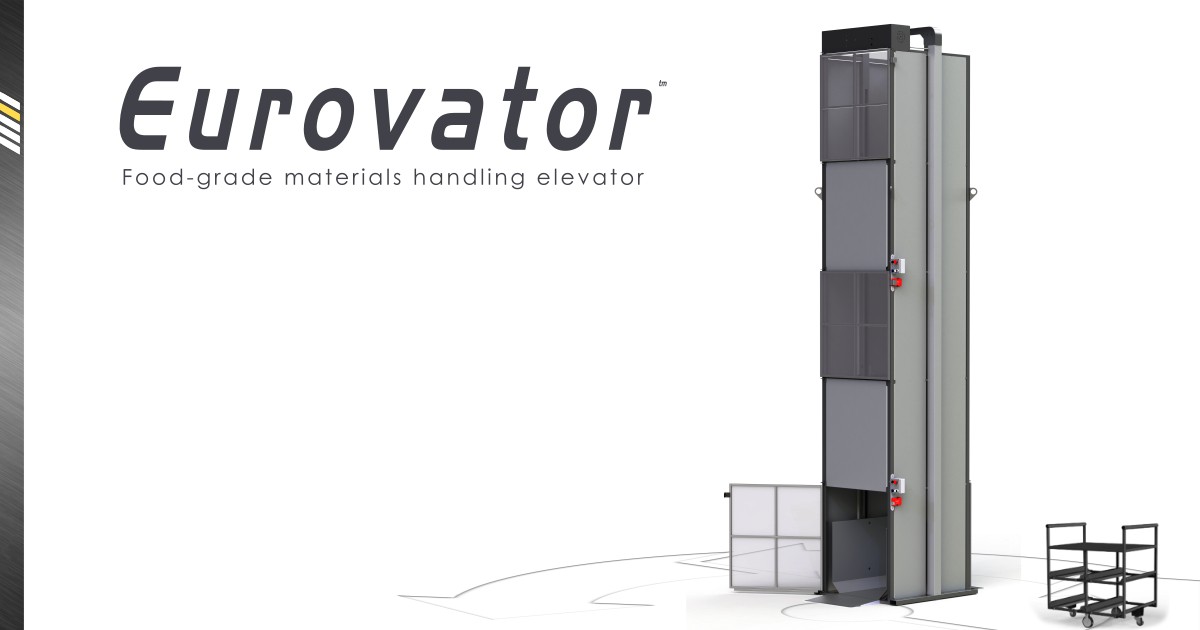 Eurovator - Food-grade hydraulic goods lift // Simpro