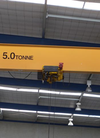 An important consideration was the five-tonne gantry crane, which provides coverage to the entire facility