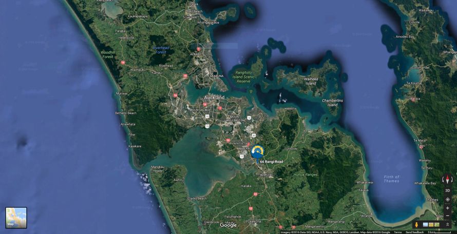 66 Rangi Road is located on the southern edge of Auckland - New Zealand's largest city, with 1.4 million people