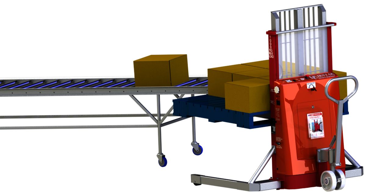 Quikstak “smartstacker”® The original autolevelling pallet stacker